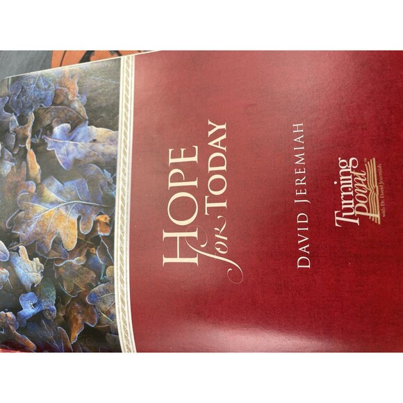 Hope For Today Dr David Jeremiah Leather Book Devotional Turning Point - Picture 7 of 7